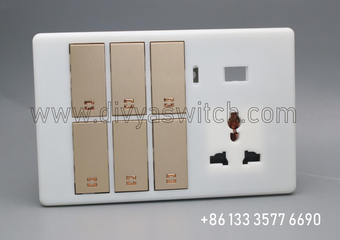  Nepal style 6 gang with MF socket Wall switch SOCKET SWITCH.jpg