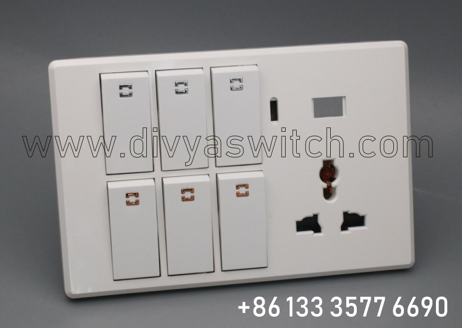 nepal style 6 switches + MF socket and Light Dimmer Electric Wall Switch  Socket Dimmer Switch electra electrical products.jpg